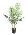 Palmier artificiel Areca Plast - plante intérieur extérieur - H.70cm vert