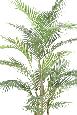 Palmier artificiel Areca Plast - plante intérieur extérieur - H.150cm vert