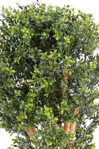 Plante artificielle Buis new buisson UV - arbuste pour extérieur - H.80cm vert