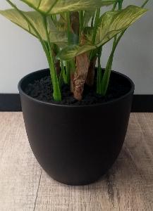 Plante artificielle Syngonium en pot - décoration d'intérieur - H.50cm vert clair