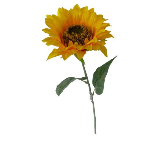 Fleur artificielle Tournesol Vinou - décoration d'intérieur - H.82cm jaune