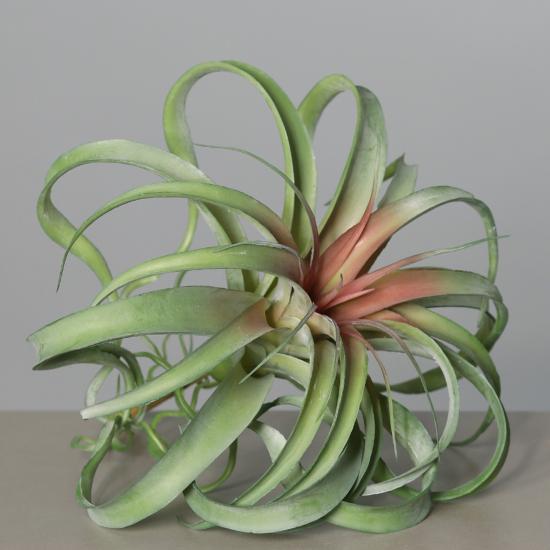 Mini plante artificielle Tillandsia en piquet - décoration d'intérieur - H.28cm