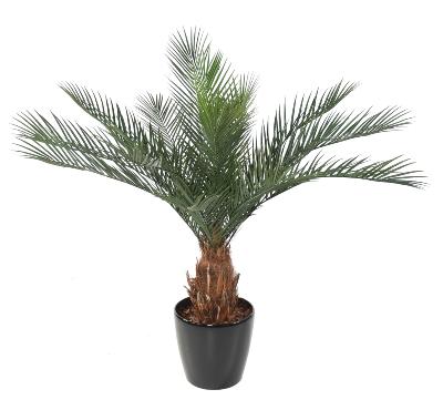 Palmier artificiel Phoenix 18 palmes - intérieur extérieur - H.130cm vert