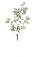Feuillage artificiel Branche Eucalyptus - création de bouquet - H.90cm vert