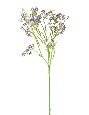 Fleur artificielle Myosotis - composition bouquet - H.50 cm violet