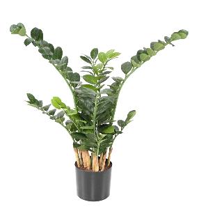 Plante artificielle verte Zamioculcas - décoration pour intérieur - H.90cm