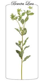 Feuillage artificiel Branche Lana - composition florale - H.85 cm vert
