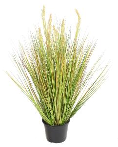Graminée artificielle Onion Grass Graine en pot - plante d'intérieur - H.90cm