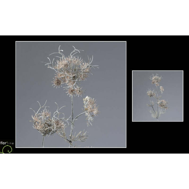 branche artificielle d'achilée - Collection Pastel BEIGE hauteur 90 cm - NO1