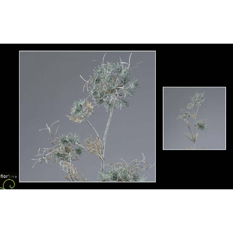 branche artificielle d'achilée - Collection Pastel AZUR hauteur 90 cm - NO1