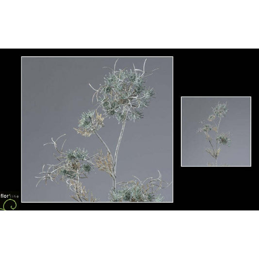 branche artificielle d'achilée - Collection Pastel AZUR hauteur 90 cm - NO1