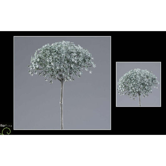 Branche artificielle  de Sedum - Collection Pastel AZUR hauteur 62 cm - NO2