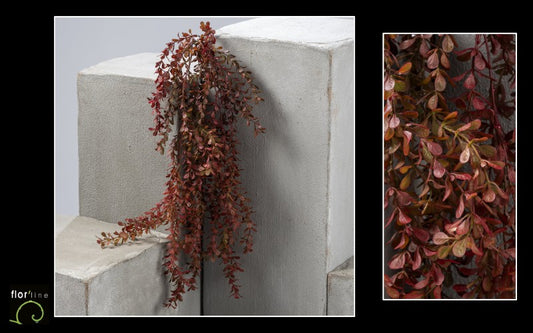 Plante artificielle chute de buxus - intérieur - H.85 cm - Brun - Q2