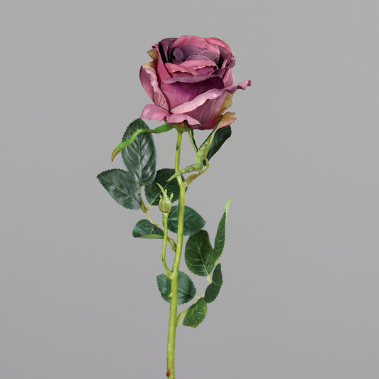 Fleur artificielle rose - composition florale - H.70cm - Lila