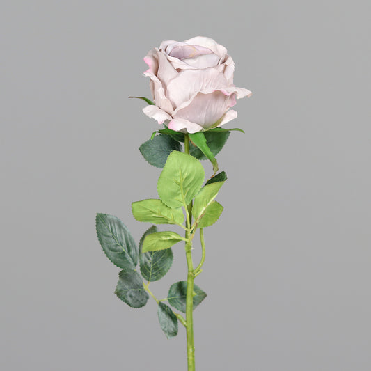 Fleur artificielle rose - composition florale - H.70cm - Mauve clair
