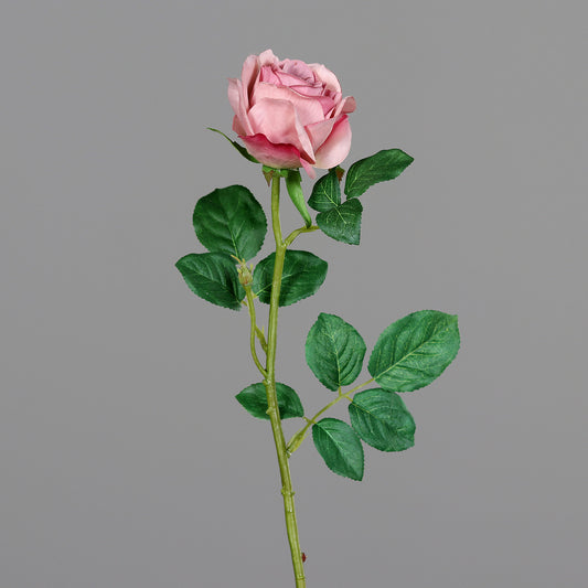 Fleur artificielle rose - composition florale - H.68cm - rose