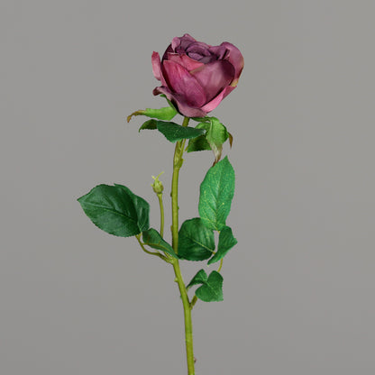 Fleur artificielle - Rose - composition florale - H.66 cm lila