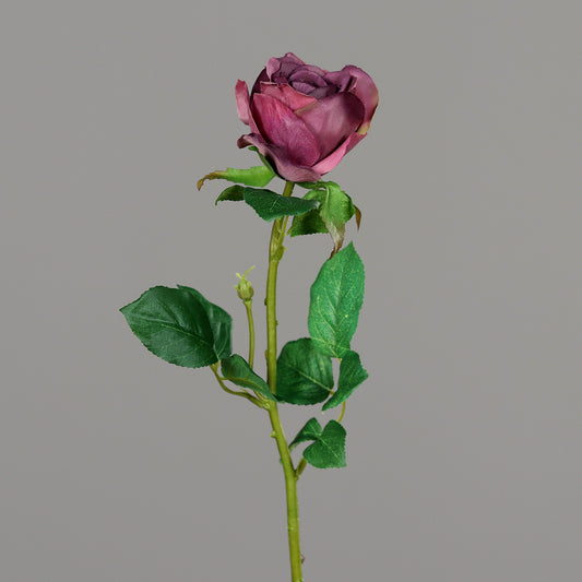 Fleur artificielle - Rose - composition florale - H.66 cm lila