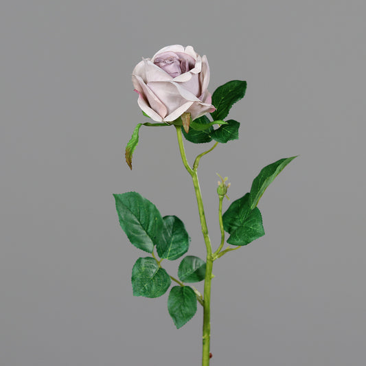 Fleur artificielle rose - composition florale - H.68cm - mauve clair