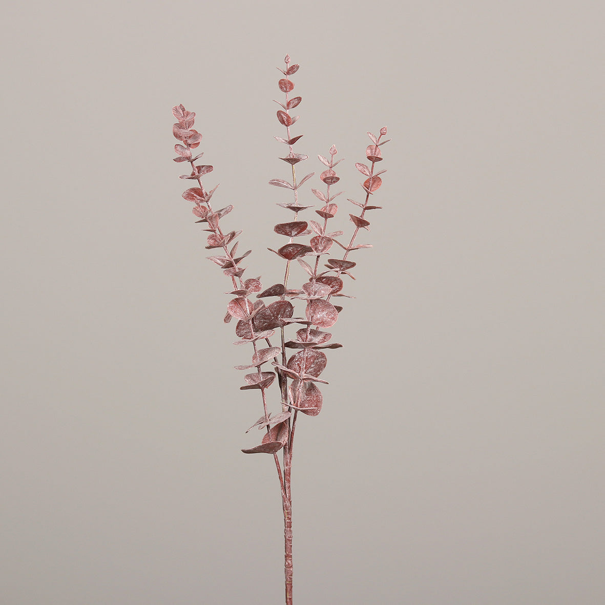 Eucalyptus artificiel - création de bouquet - H.73cm pourpre
