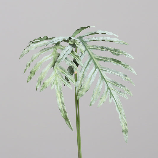 Feuilles artificielles de Fougère - lot de 2 feuilles - décoration d'intérieur - H.70cm - Vert
