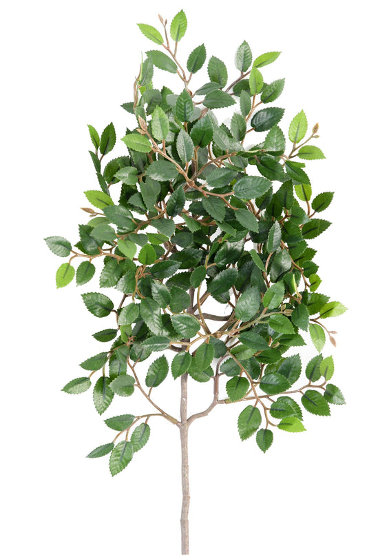 Feuillage artificiel Branche d'Orme - composition florale - H.39cm vert