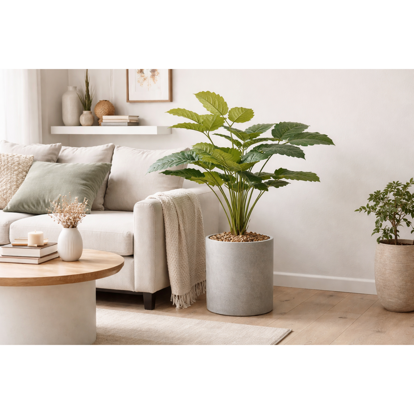 Plante artificielle Tetrastigma - plante tropicale d'intérieur - H.70 cm