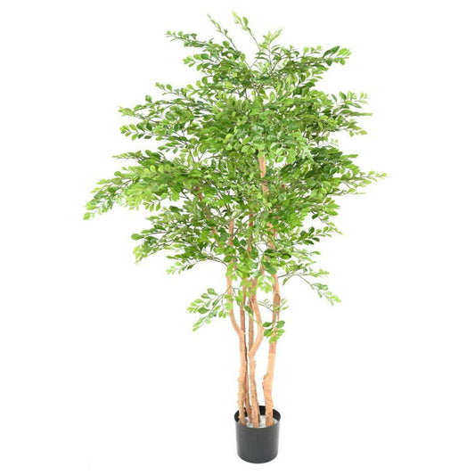 Arbre artificiel Acacia 5 troncs - plante d'intérieur - H.150cm vert
