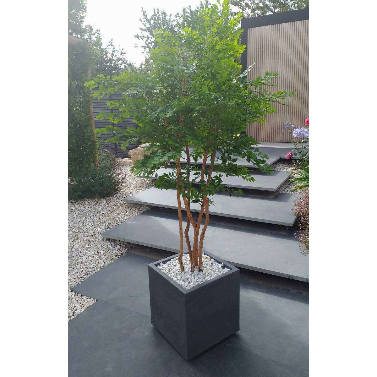 Arbre artificiel Acacia 5 troncs - plante d'intérieur - H.150cm vert