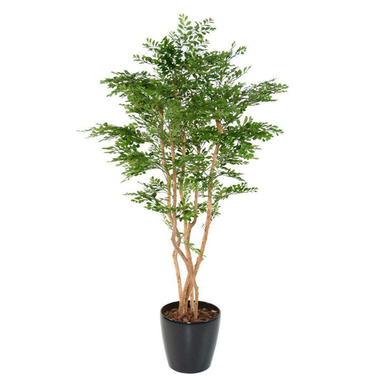 Arbre artificiel Acacia 5 troncs - plante d'intérieur - H.180cm vert