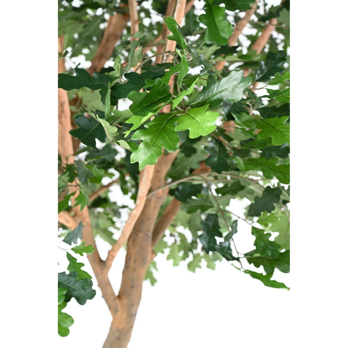 Arbre artificiel forestier Chêne sur platine - décoration d'intérieur - H.490cm
