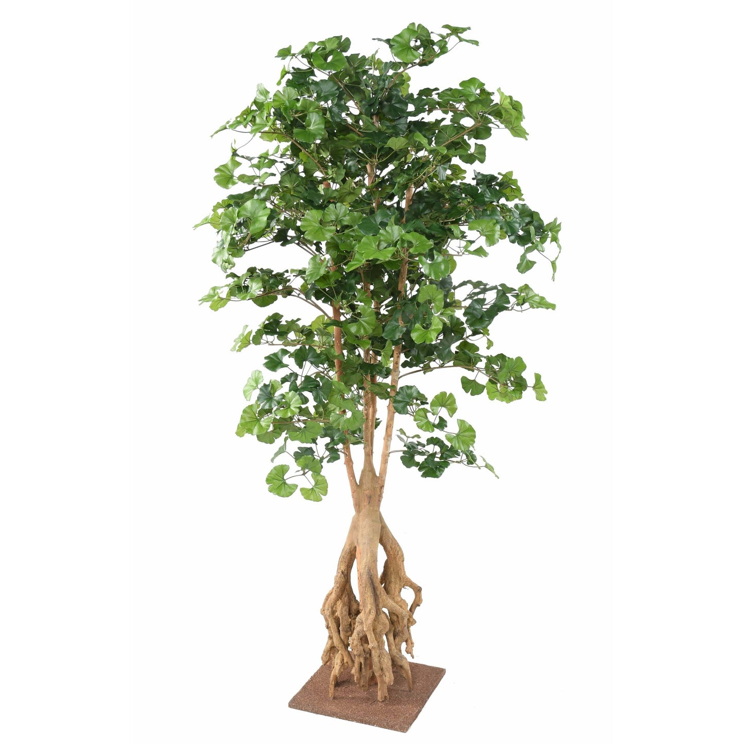 Arbre artificiel Ginkgo biloba root - plante synthétique d'intérieur - H.180cm