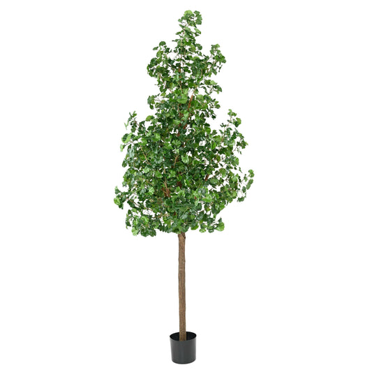 Arbre artificiel Ginkgo biloba Tree - plante synthétique d'intérieur - H.290cm