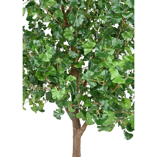 Arbre artificiel Ginkgo biloba Tree - plante synthétique d'intérieur - H.290cm