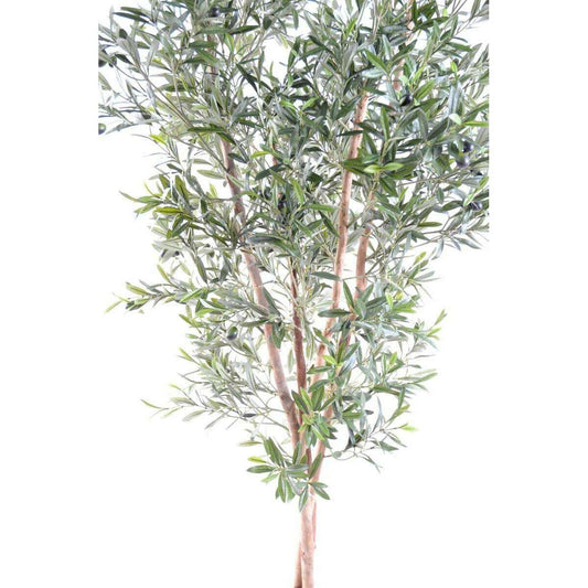 Arbre artificiel Olivier large 3 troncs - décoration pour intérieur - H.180cm