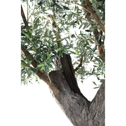 Arbre artificiel Olivier sur platine - plante pour intérieur - H.390cm