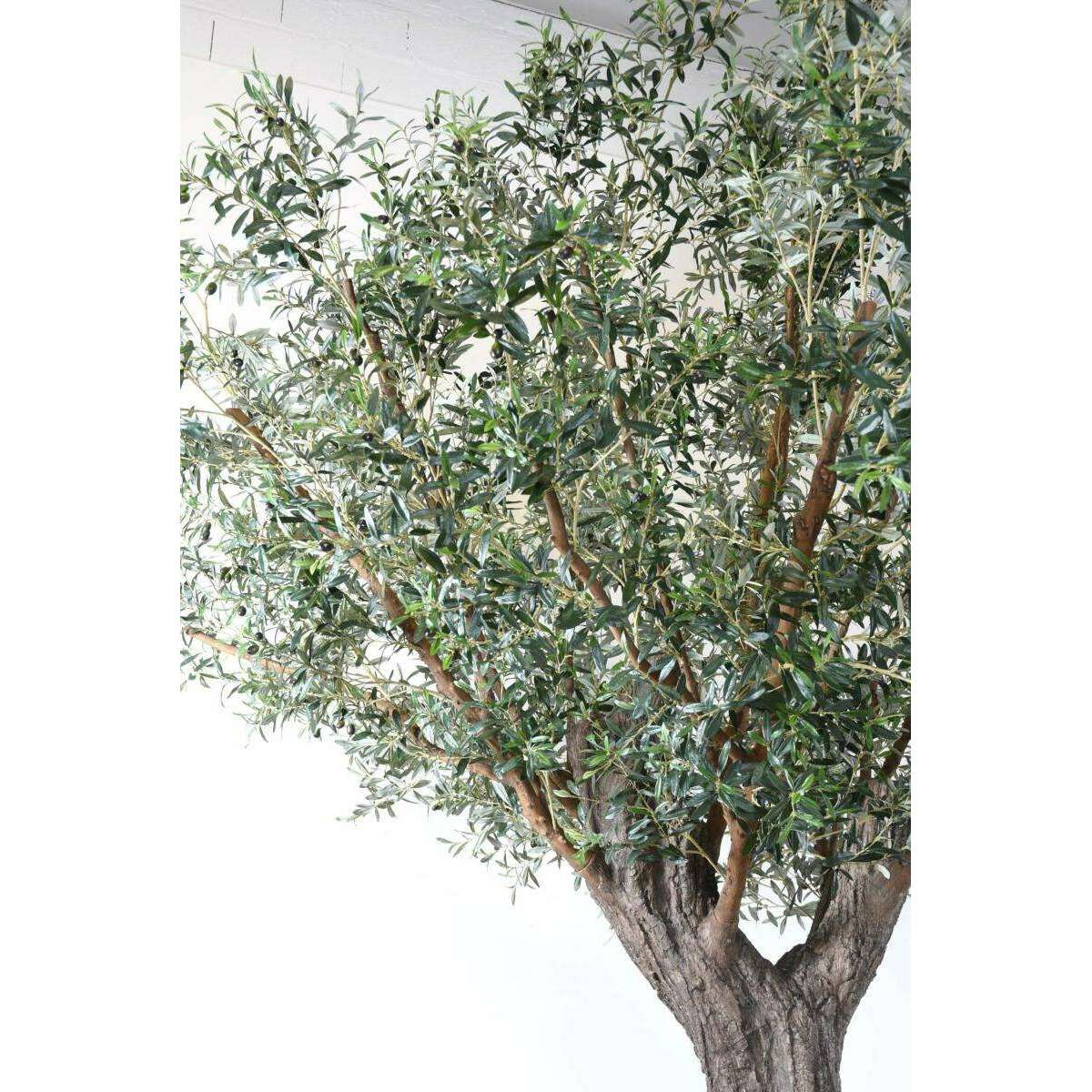 Arbre artificiel Olivier sur platine - plante pour intérieur - H.390cm