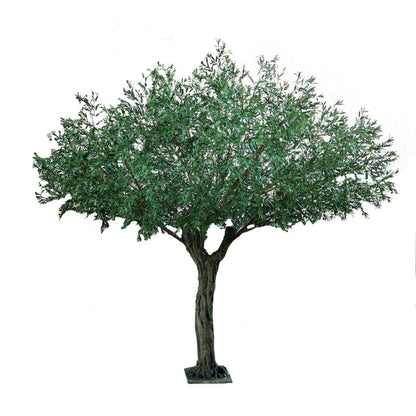 Arbre artificiel Olivier Umbrella résistant UV - aménagement extérieur - H.440cm