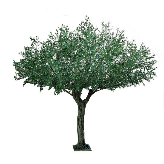 Arbre artificiel Olivier Umbrella résistant UV - aménagement extérieur - H.440cm