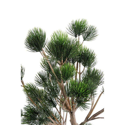 Arbre artificiel Pin de Garigue - plante synthétique intérieur extérieur - H.90cm