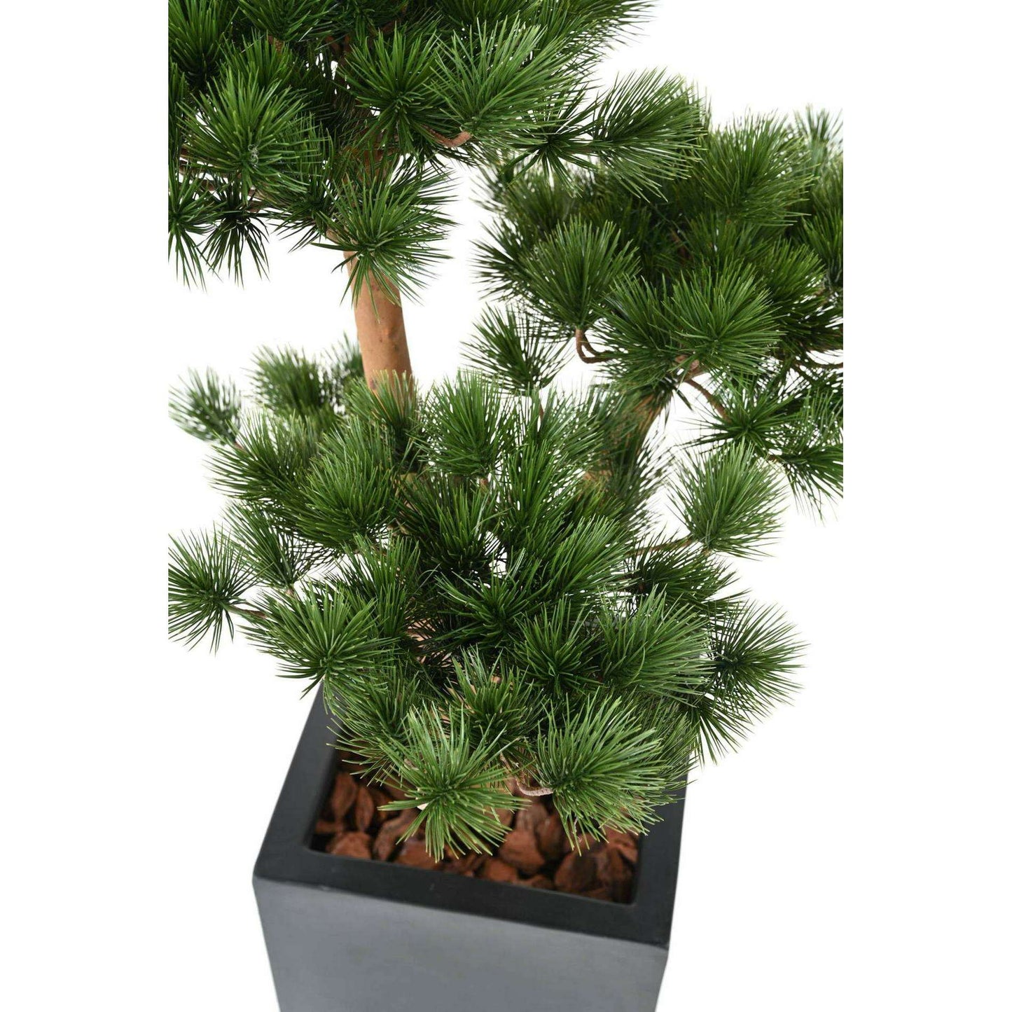 Arbre artificiel Pin UV résistant 3 troncs - arbre forestier d'extérieur - H.70cm
