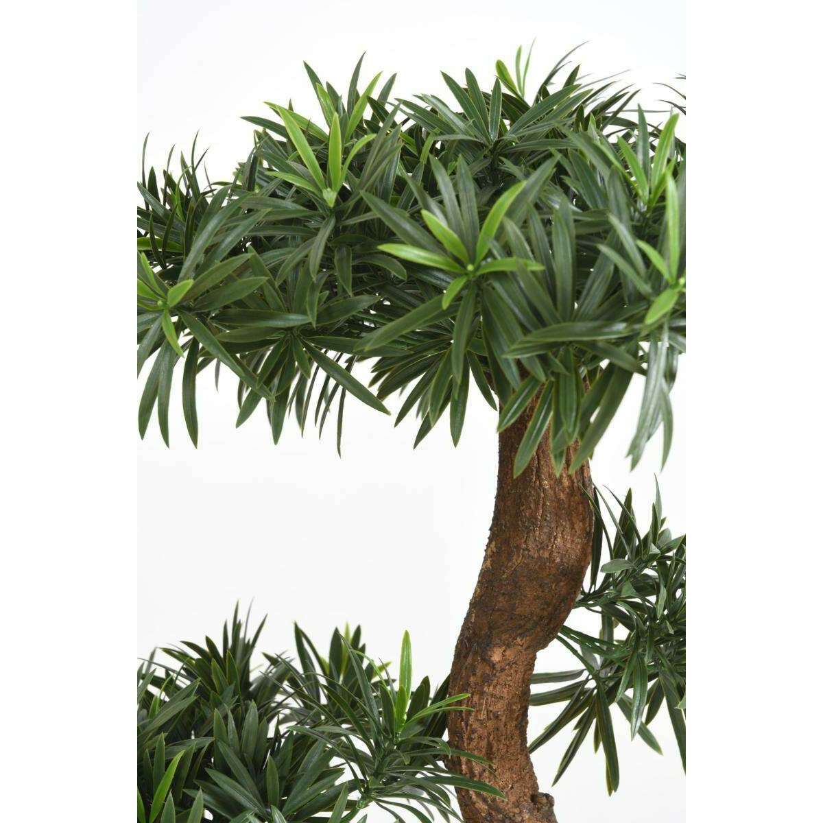 Arbre artificiel Podocarpus nuage UV - intérieur extérieur - H.135cm