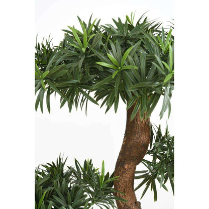 Arbre artificiel Podocarpus nuage UV - intérieur extérieur - H.135cm