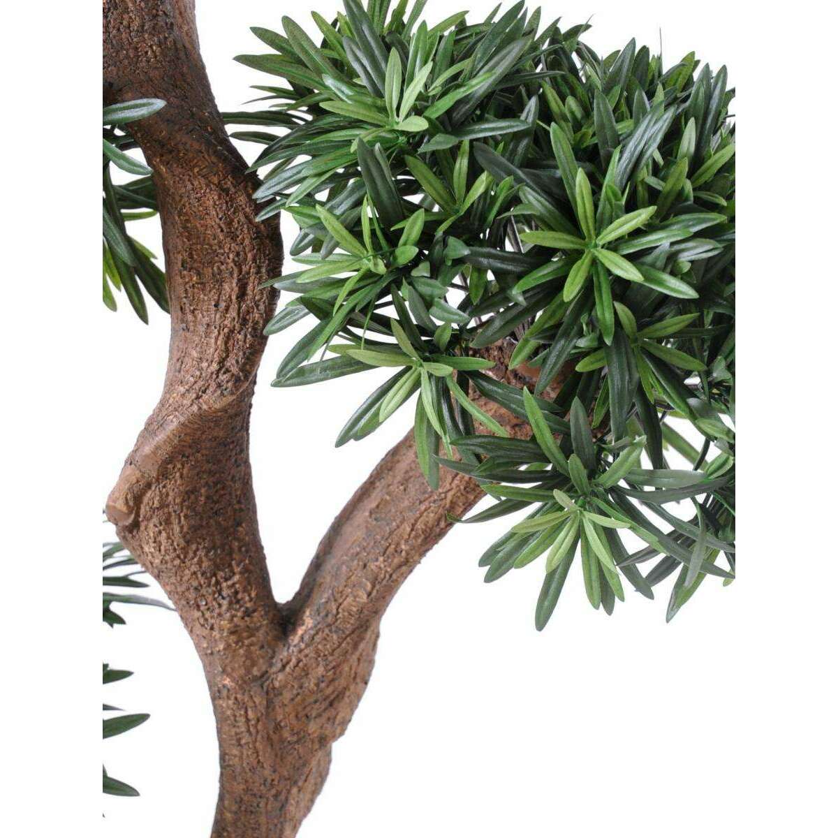 Arbre artificiel Podocarpus Tree 5 têtes - plante artificielle intérieur - H.165cm