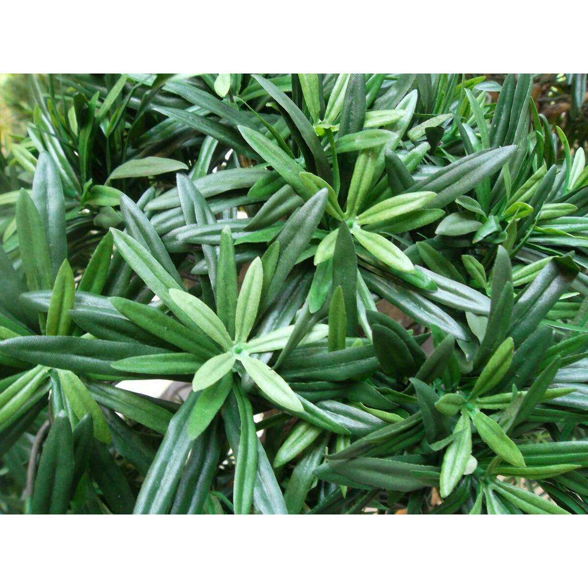 Arbre artificiel Podocarpus Tree 5 têtes - plante artificielle intérieur - H.165cm