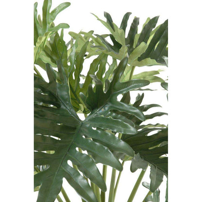 Arbre artificiel tropical Philodendron Selloum - plante d'intérieur - H.120cm vert
