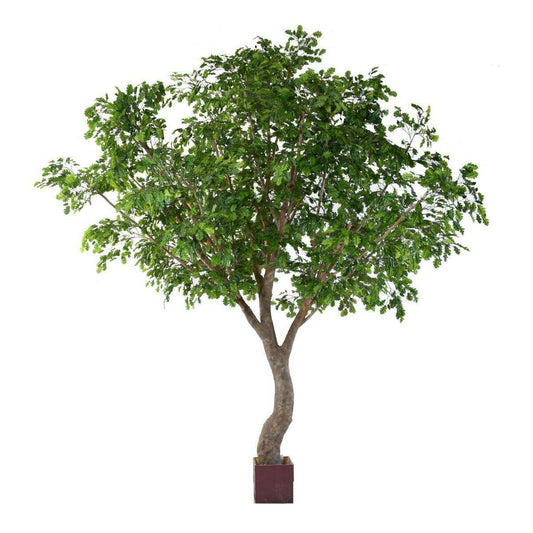Arbre forestier artificiel XL Chêne - décoration d'intérieur - H.420cm
