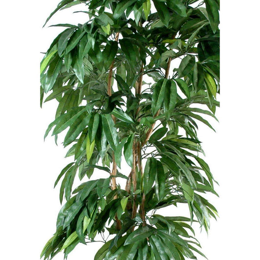 Arbre fruitier artificiel Manguier - plante semi-naturelle d'intérieur - H.150cm