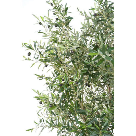 Arbre fruitier artificiel Olivier large - plante d'intérieur - H.215cm