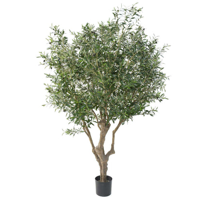 Arbre fruitier artificiel Olivier large - plante d'intérieur - H.215cm